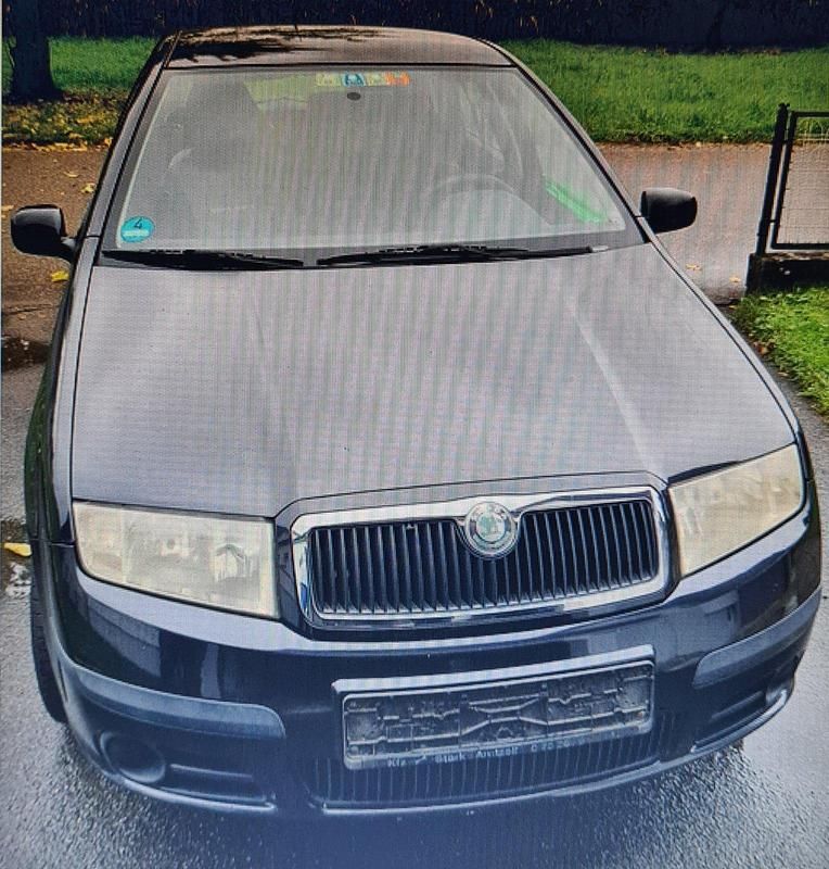 Schwarz Gebraucht 2006 Skoda Fabia Limousine | 1.500 € (Fairer Preis) - Bild 1/4