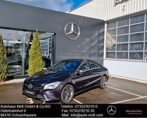 Violett Gebraucht 2016 Mercedes CLA180 Urban Limousine | 16.400 € (Fairer Preis) - Bild 1/4