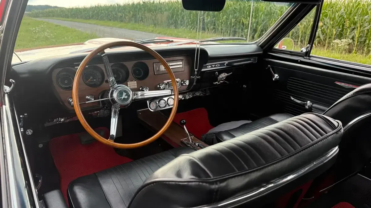 Gebraucht Pontiac GTO 265 PS (194 kW) 1967 Rot Coupé
