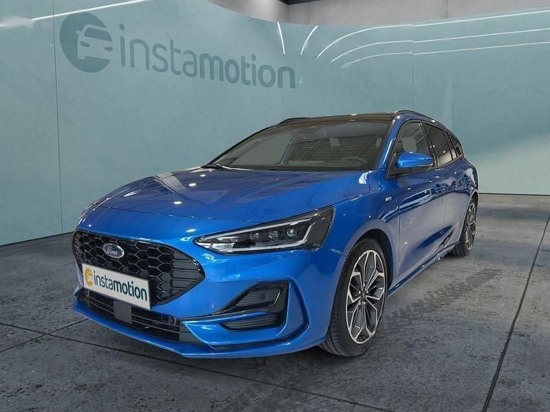 Blau Gebraucht 2024 Ford Focus ST-Line Kombi | 29.849 € (Fairer Preis) - Bild 1/4