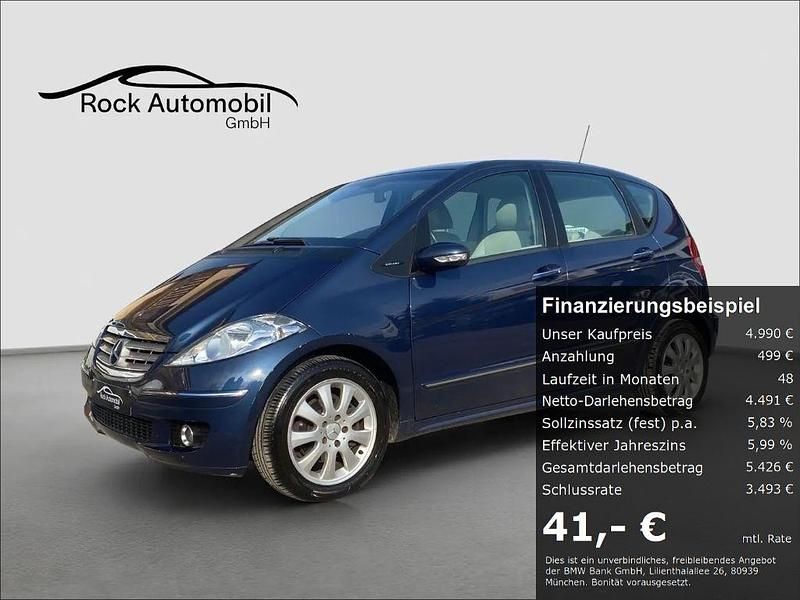 Blau Gebraucht 2005 Mercedes A200 Elegance Limousine | 4.990 € (Teuer) - Bild 1/4