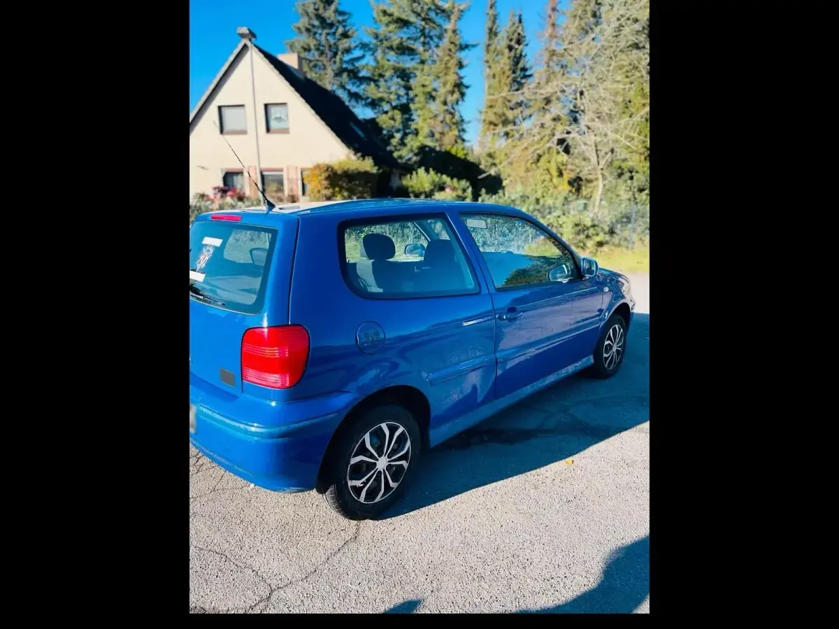 Brugt VW Polo 50 HK (36 kW) 2002 Blå Hatchback