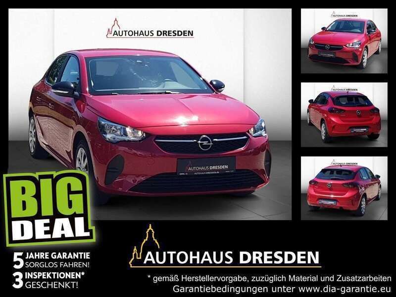 Chili rot Gebraucht 2022 Opel Corsa Edition Kleinwagen | 11.850 € (Fairer Preis) - Bild 1/4