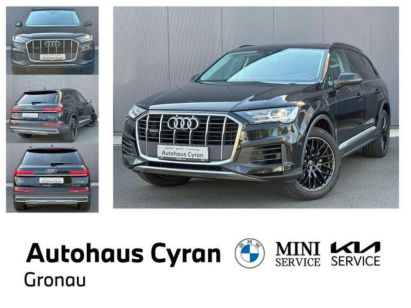 Schwarz Gebraucht 2020 Audi Q7 Design SUV | 44.890 € (Etwas zu teuer) - Bild 1/4