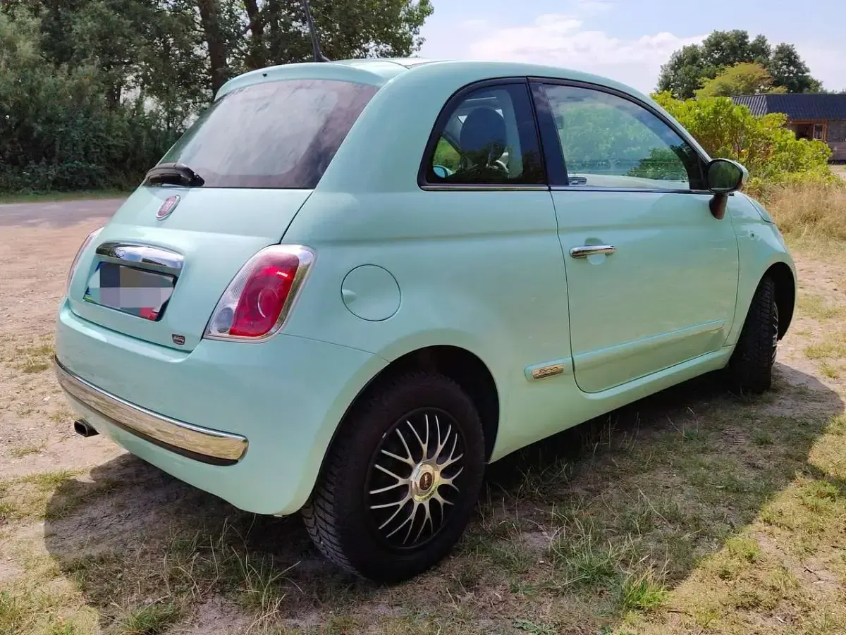 Gebraucht Fiat 500 Lounge 69 PS (50 kW) 2014 Grün Limousine