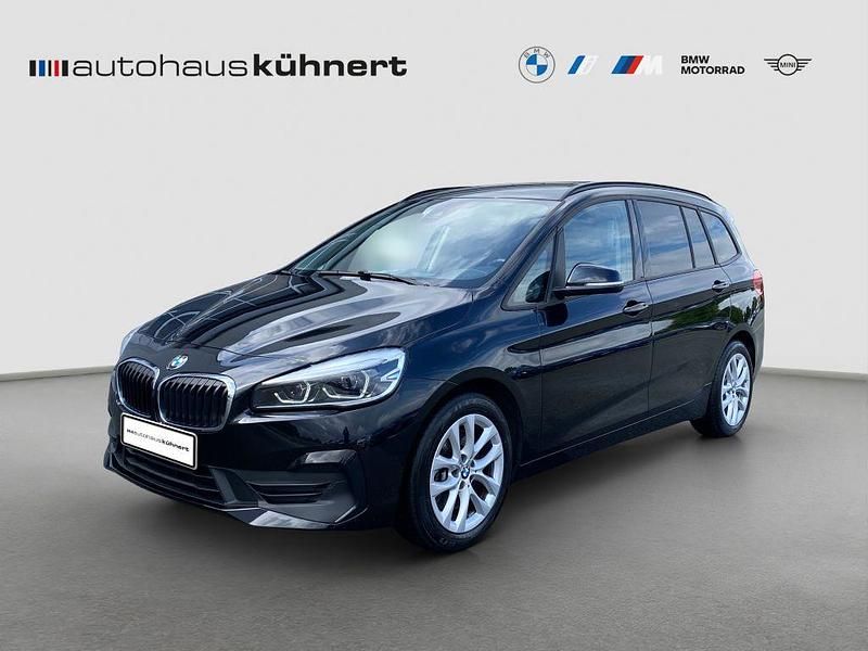 Black sapphire metallic Gebraucht 2021 BMW 218 Gran Tourer Performance Van / Kleinbus | 24.575 € (Etwas zu teuer) - Bild 1/4