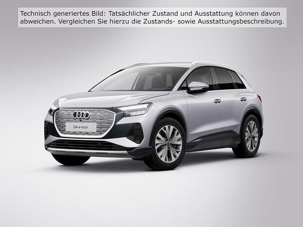 Gebraucht Audi Q4 e-tron Ambiente 210 kW (286 PS) 2025 Silber (florettsilber metallic) SUV