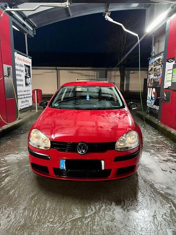 Gebraucht VW Golf VI Trendline 80 PS (58 kW) 2008 Rot Kleinwagen