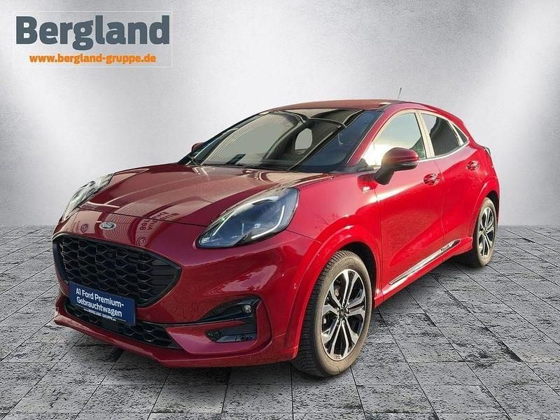 Lackierung metallic "fantastic Gebraucht 2024 Ford Puma ST-Line SUV | 22.390 € (Superpreis) - Bild 1/4