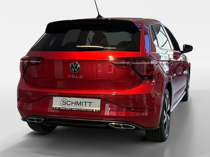 Neu VW Polo R-line 95 PS (69 kW) 2025 Kings red metallic schwarz Limousine