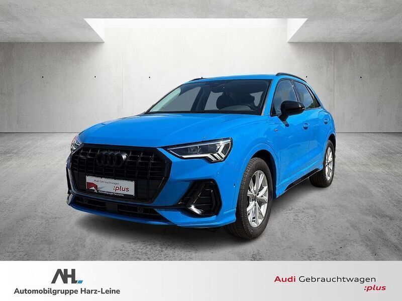 Blau Gebraucht 2021 Audi Q3 S-Line SUV | 31.032 € (Fairer Preis) - Bild 1/4