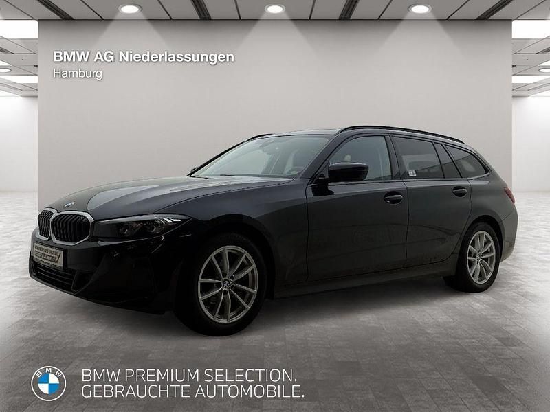 Schwarz Gebraucht 2022 BMW 318 Shadowline Kombi | 28.404 € (Fairer Preis) - Bild 1/4