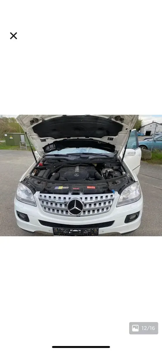 Gebraucht Mercedes ML500 306 PS (225 kW) 2007 Weiß SUV