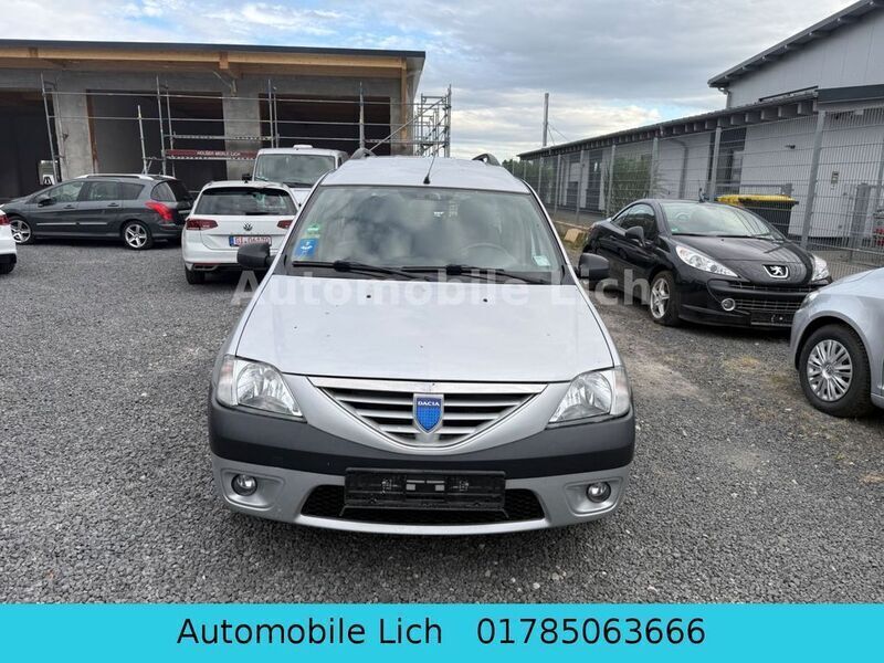Silber Gebraucht 2008 Dacia Logan MCV Lauréate Kombi | 1.799 € (Guter Preis) - Bild 1/4