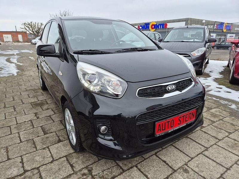 Gebraucht Kia Picanto 67 PS (49 kW) 2015 Schwarz Kleinwagen