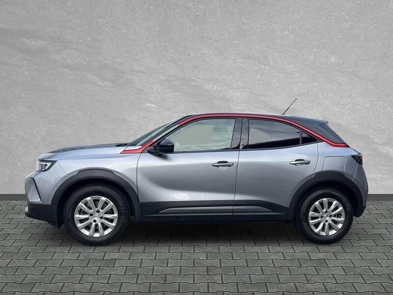 Gebraucht Opel Mokka-e GS Line 100 kW (136 PS) 2021 Kontrast grau/quarz silber SUV
