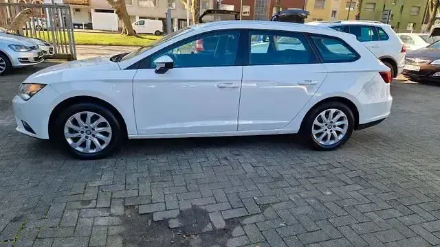 Gebraucht Seat Leon ST Style 112 PS (82 kW) 2015 Weiß Kombi