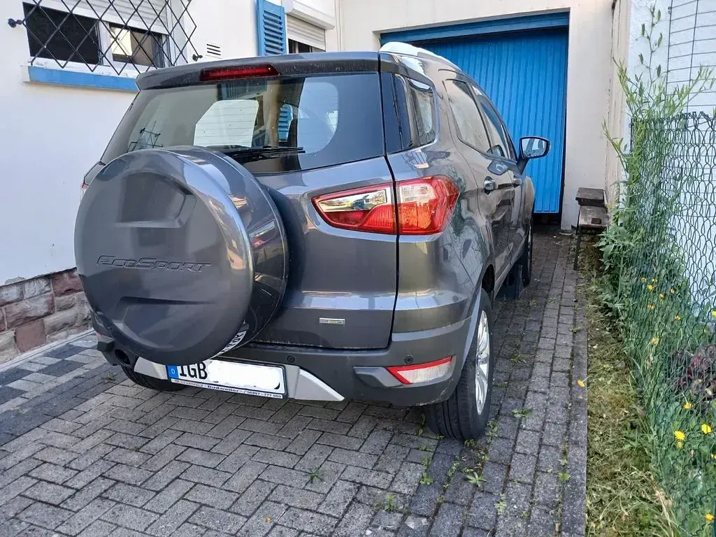 Gebraucht Ford Ecosport Titanium 125 PS (91 kW) 2015 Blau SUV