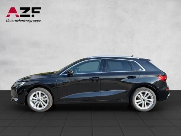 Gebraucht Audi A3 Sportback Advanced Plus 116 PS (85 kW) 2025 Schwarz (mythosschwarz metallic) Kleinwagen