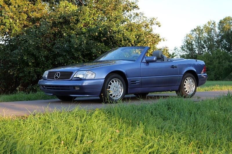 Gebraucht Mercedes SL320 231 PS (169 kW) 1997 Blau Cabrio