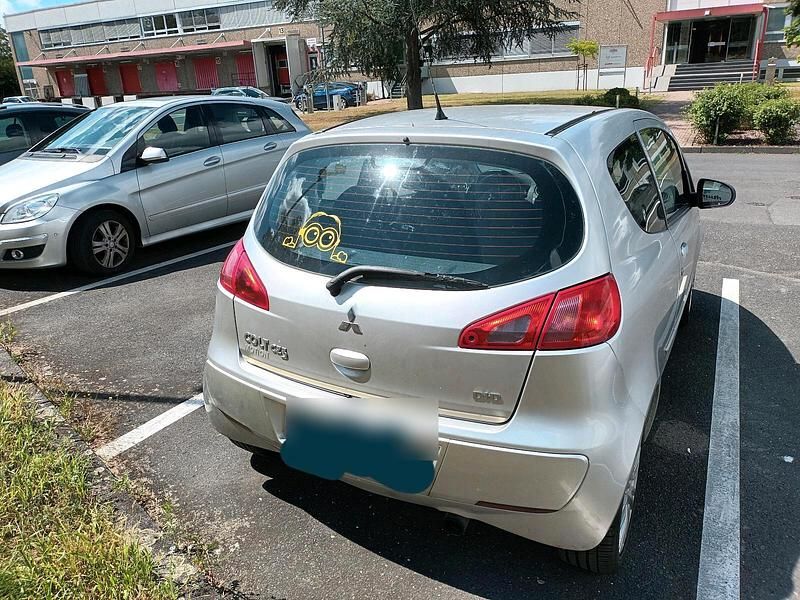 Gebraucht Mitsubishi Colt 95 PS (69 kW) 2008 Silber Kleinwagen