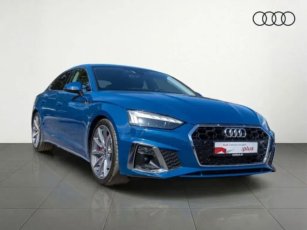 Gebraucht Audi A5 Sportback Business 204 PS (150 kW) 2023 Ascariblau metallic Kleinwagen