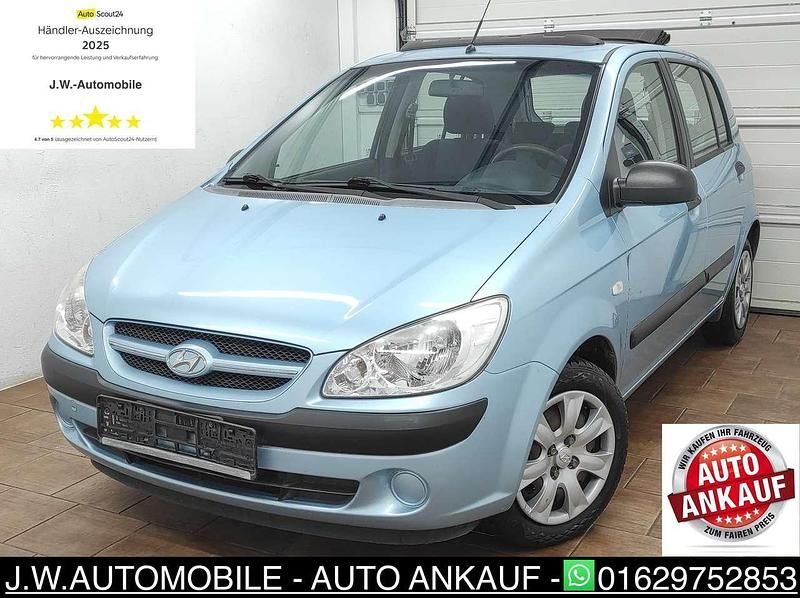 Blau Gebraucht 2006 Hyundai Getz Kleinwagen | 2.199 € (Etwas zu teuer) - Bild 1/4