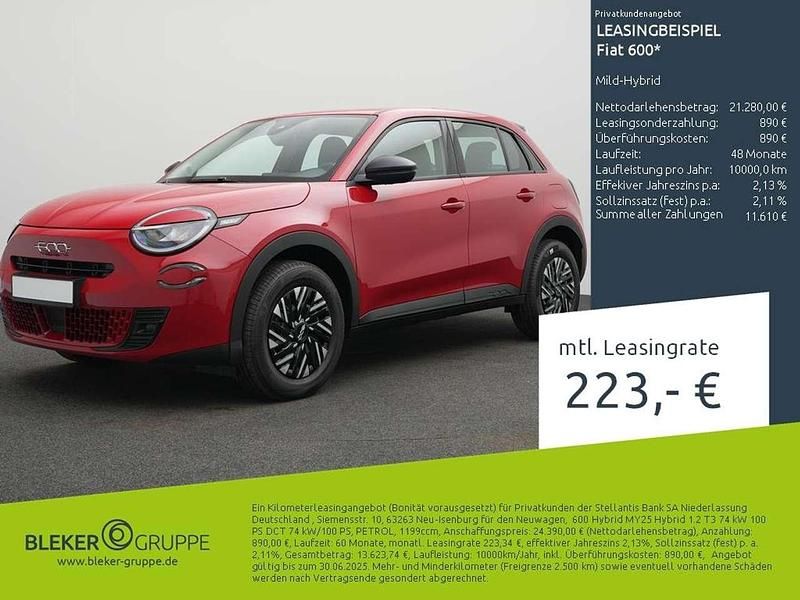 Gebraucht Fiat 600 Red 101 PS (74 kW) 2025 Rot SUV