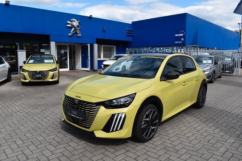 Gelb Neu 2025 Peugeot 208 GT Kleinwagen | 30.975 € (Etwas zu teuer) - Bild 1/4