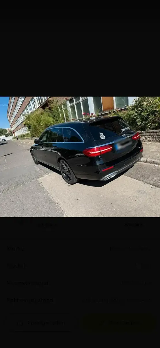 Gebraucht Mercedes E220 AMG 194 PS (142 kW) 2018 Kombi