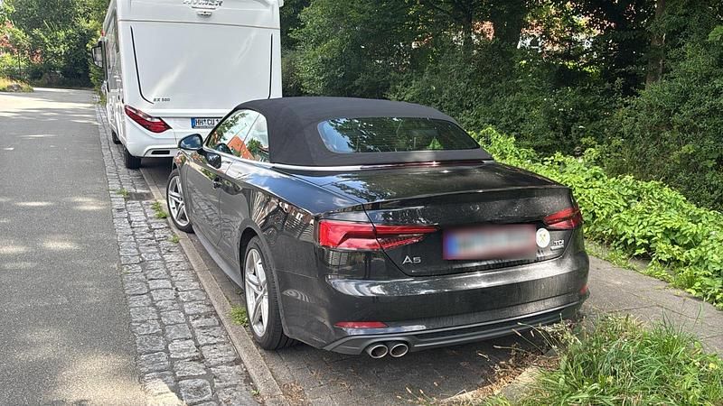 Gebraucht Audi A5 Cabriolet S-Line 218 PS (160 kW) 2017 Schwarz Cabrio