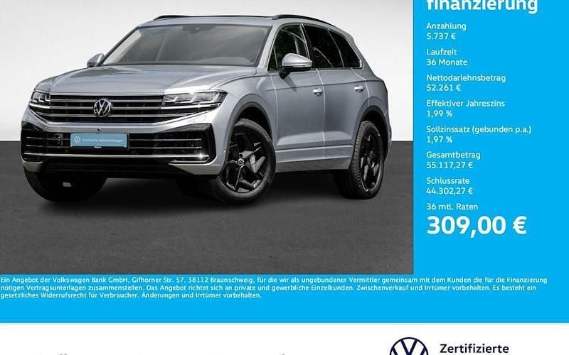 Silber Gebraucht 2024 VW Touareg Elegance SUV | 57.998 € (Guter Preis) - Bild 1/4