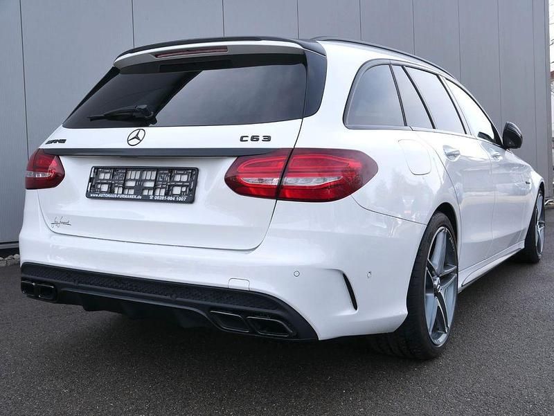 Gebraucht Mercedes C63 AMG AMG 476 PS (350 kW) 2018 Weiß Limousine