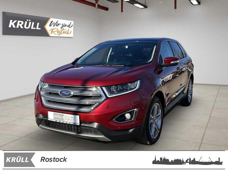 Gebraucht Ford Edge Titanium 209 PS (153 kW) 2017 Rot SUV