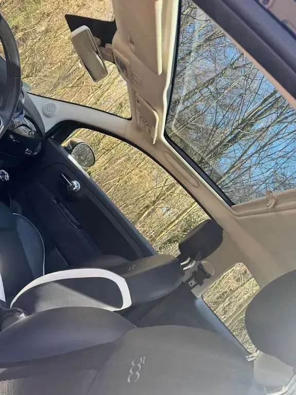 Gebraucht Fiat 500 Mirror 69 PS (50 kW) 2018 Schwarz Kleinwagen