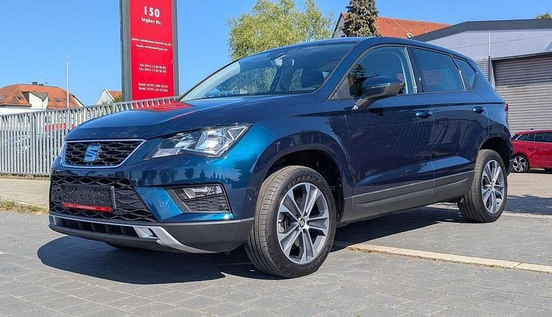"lava" blau Gebraucht 2016 Seat Ateca Style SUV | 15.990 € (Fairer Preis) - Bild 1/4