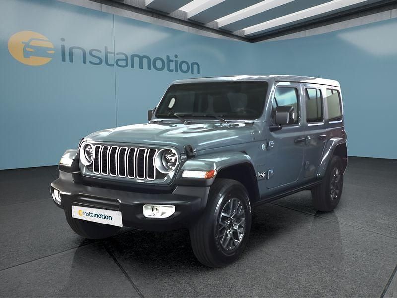 Blau Neu 2025 Jeep Wrangler Unlimited SUV | 74.549 € (Teuer) - Bild 1/4