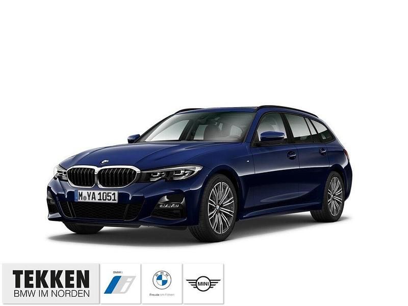 Blau Gebraucht 2021 BMW 330 M Sport Kombi | 31.990 € (Guter Preis) - Bild 1/4