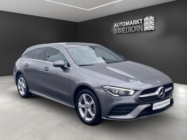 Grau Gebraucht 2021 Mercedes CLA250e AMG Limousine | 24.890 € (Fairer Preis) - Bild 1/4