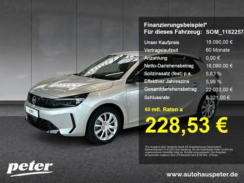 Gebraucht Opel Corsa Edition 101 PS (74 kW) 2025 Kristall silber () (metallic) Kleinwagen