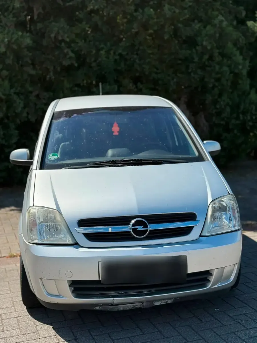 Gebraucht Opel Meriva 89 PS (65 kW) 2005 Silber Van / Kleinbus
