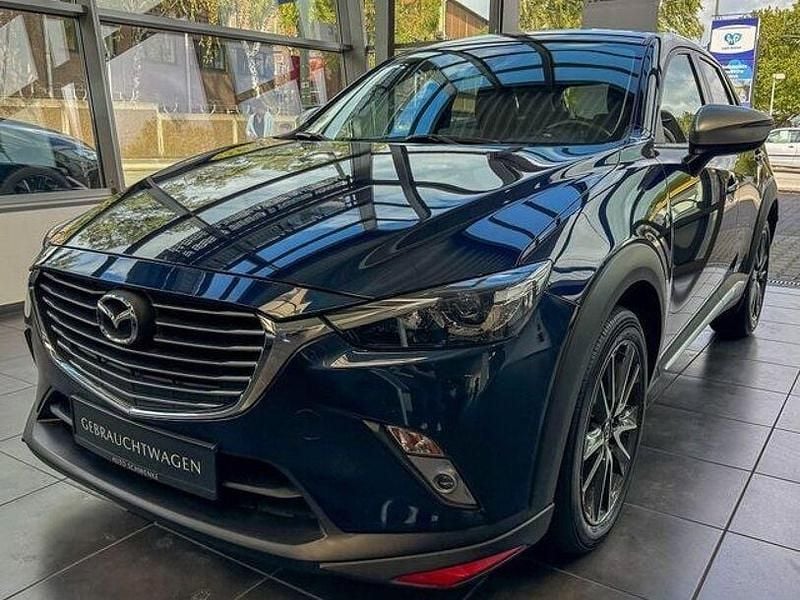 Blau Gebraucht 2016 Mazda CX-3 Sports-Line SUV | 16.990 € (Fairer Preis) - Bild 1/4