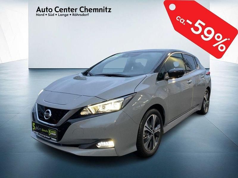 Gebraucht Nissan Leaf 360º 89 kW (122 PS) 2021 Schwarz Kleinwagen