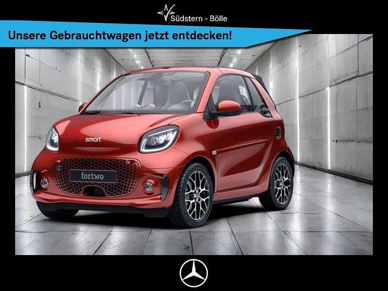 Rot Gebraucht 2020 Smart ForTwo Electric Drive Prime Cabrio | 14.742 € (Etwas zu teuer) - Bild 1/4