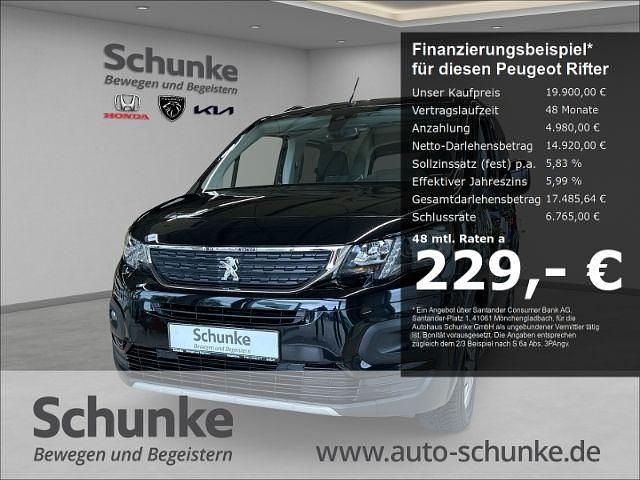 Schwarz Gebraucht 2023 Peugeot Rifter Allure Van / Kleinbus | 19.900 € (Fairer Preis) - Bild 1/4
