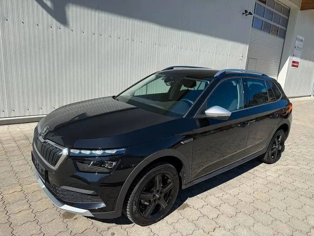 Gebraucht Skoda Kamiq ScoutLine 110 PS (80 kW) 2022 Schwarz SUV