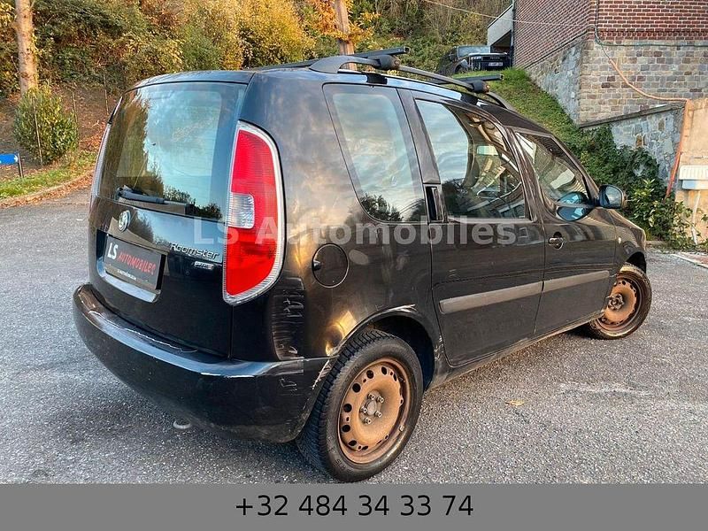 Gebraucht Skoda Roomster 80 PS (58 kW) 2007 Schwarz Van / Kleinbus
