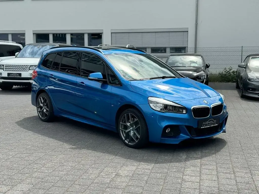 Gebraucht BMW 220 Gran Tourer M Sport 192 PS (141 kW) 2017 Blau Van / Kleinbus