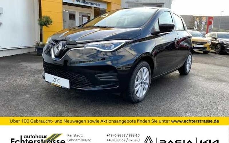 Schwarz Gebraucht 2022 Renault Zoe Techno Kleinwagen | 24.640 € - Bild 1/4
