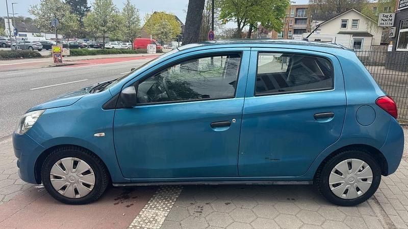 Second-hand Mitsubishi Space Star Classic Collection 71 CP (52 kW) 2014 Albastru Monovolum